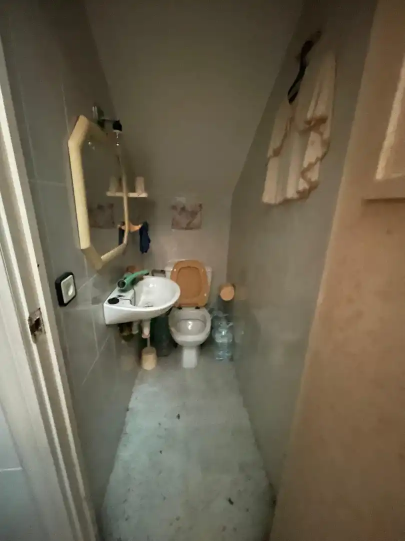 Badezimmer von Einfamilien-Reihenhaus zum Verkauf in San Pedro del Pinatar mit Terrasse, Möbliert und Ofen