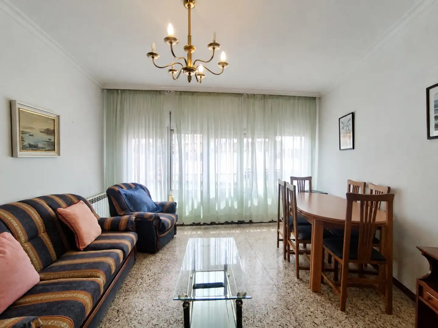 Wohnzimmer von Wohnung zur Miete in Malpartida de Plasencia mit Heizung, Terrasse und Möbliert