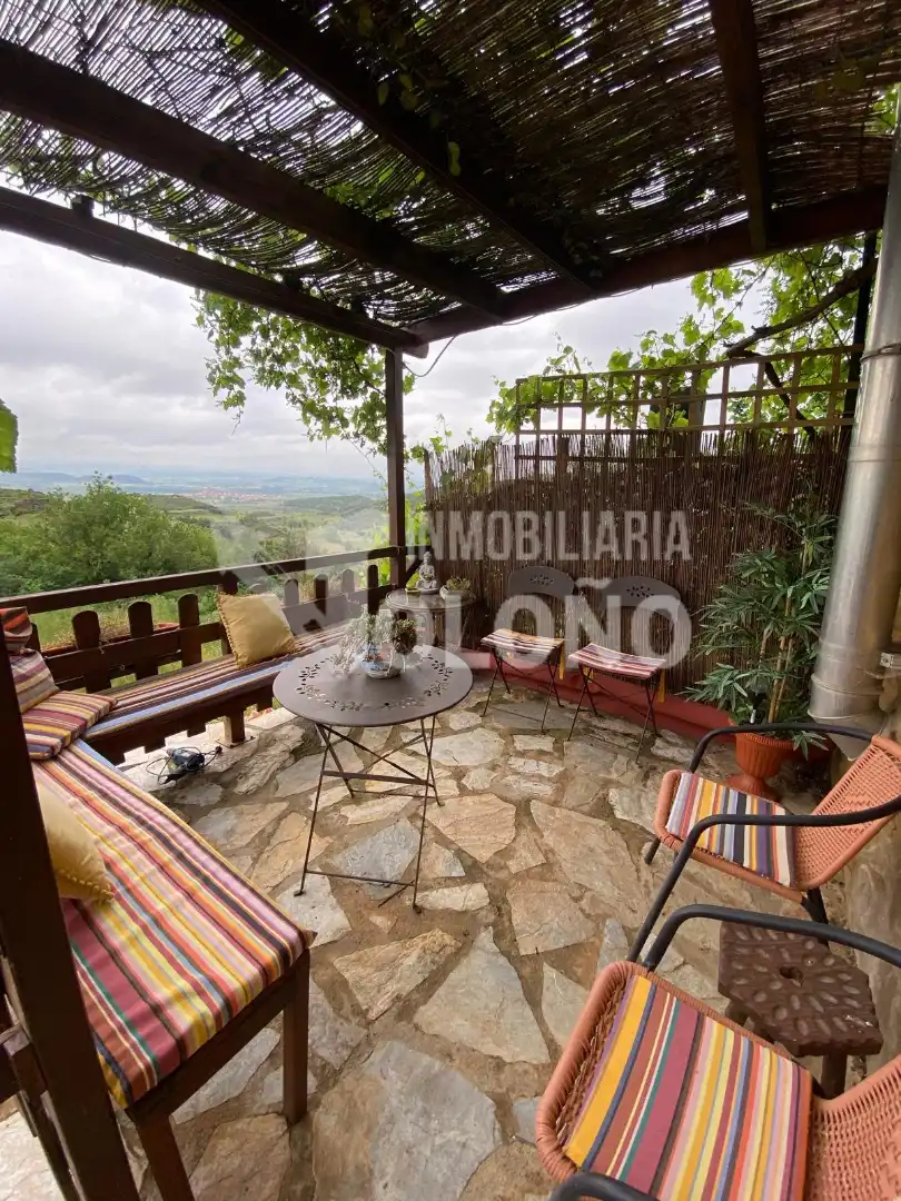 Terrasse von Country house zum Verkauf in San Vicente de la Sonsierra mit Heizung, Terrasse und Abstellraum