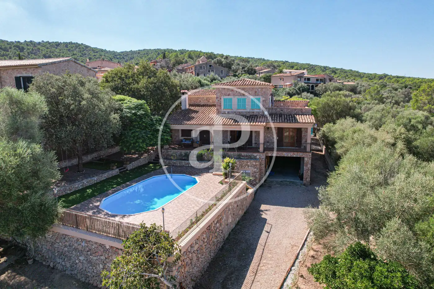 Vista exterior de Casa o chalet de alquiler en Santa Eugènia con Calefacción, Jardín privado y Terraza