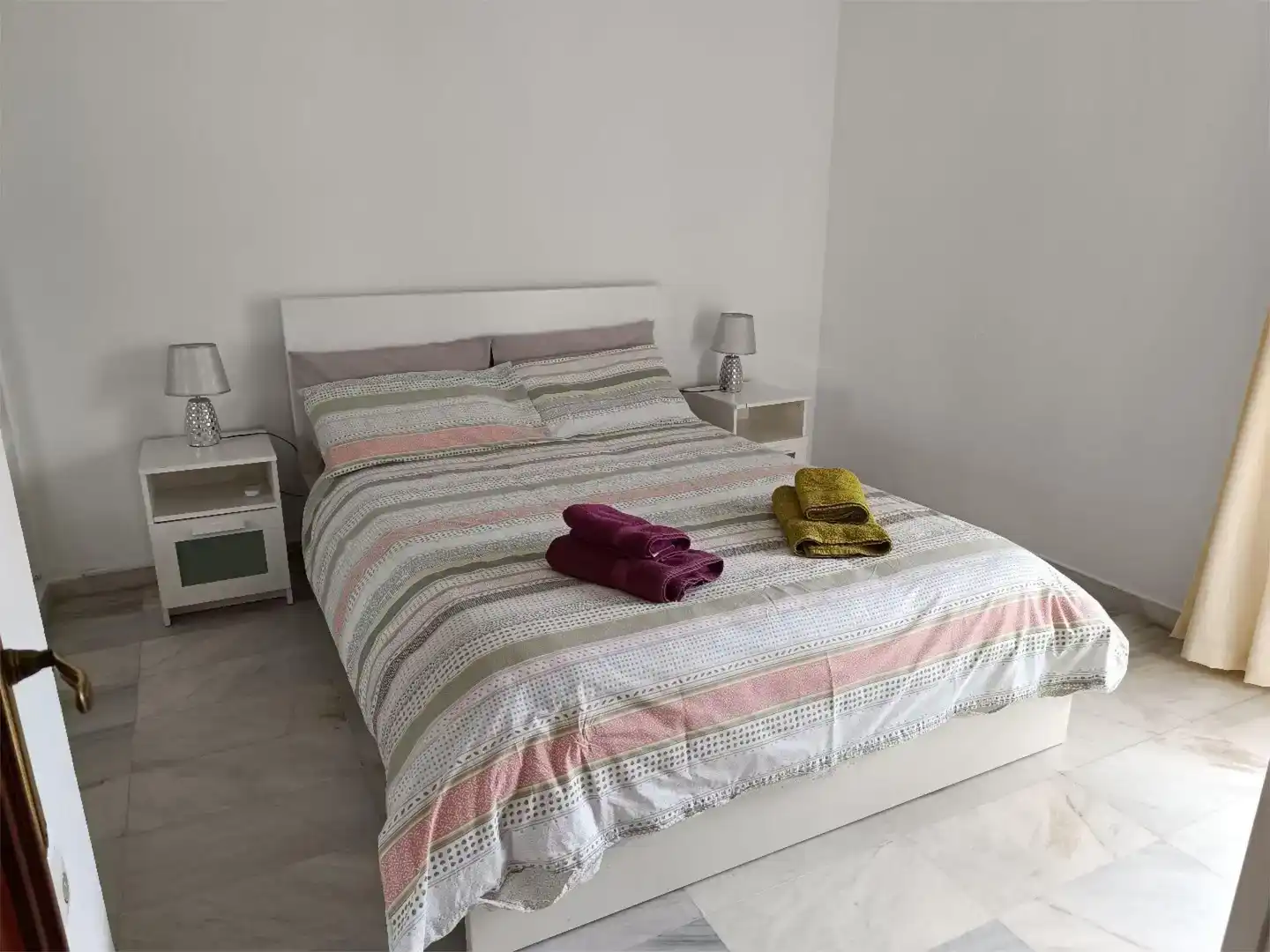 Bedroom of Houses for rent in Mijas  with Air Conditioner, Private garden and Furnished