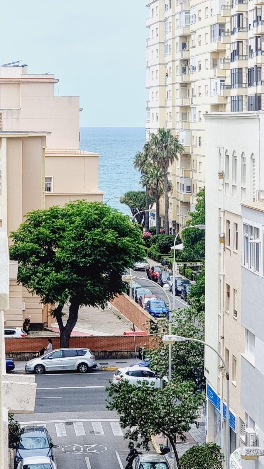 Exterior view of Flat for sale in  Cádiz Capital  with Parquet flooring and Terrace