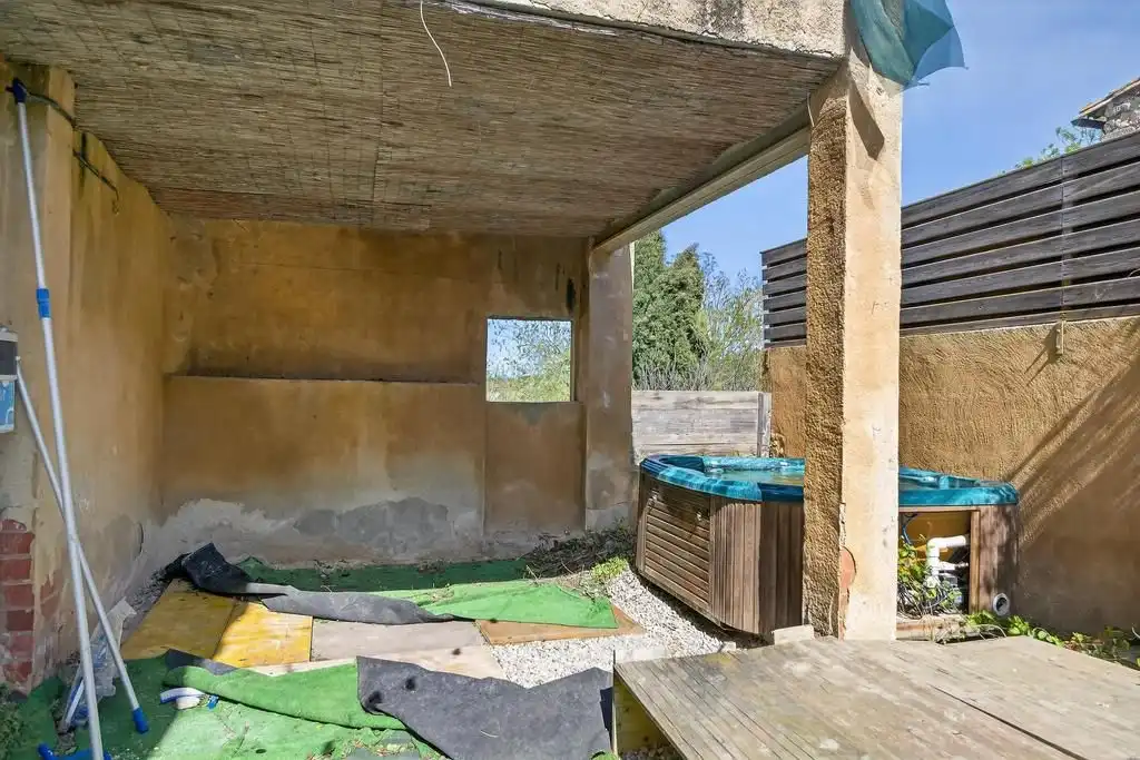 Terraza de Casa o chalet en venta en Vilaür con Jardín privado, Terraza y Piscina