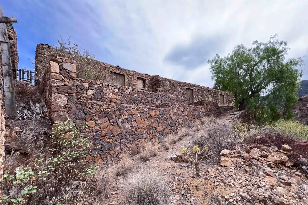 Vista exterior de Finca rústica en venta en Vallehermoso con Amueblado