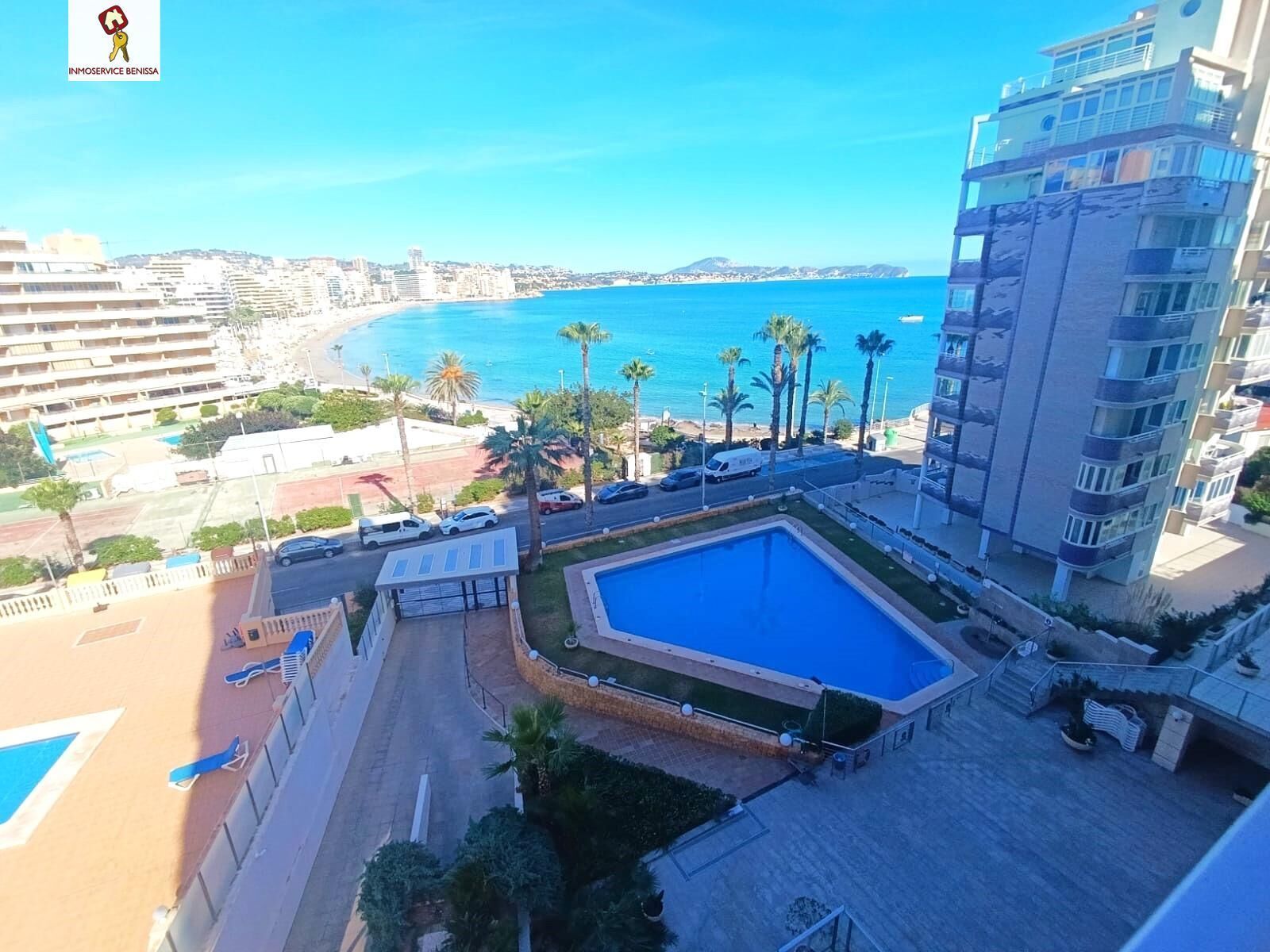 Bedroom of Apartment to rent in Calpe / Calp  with Furnished and Community pool