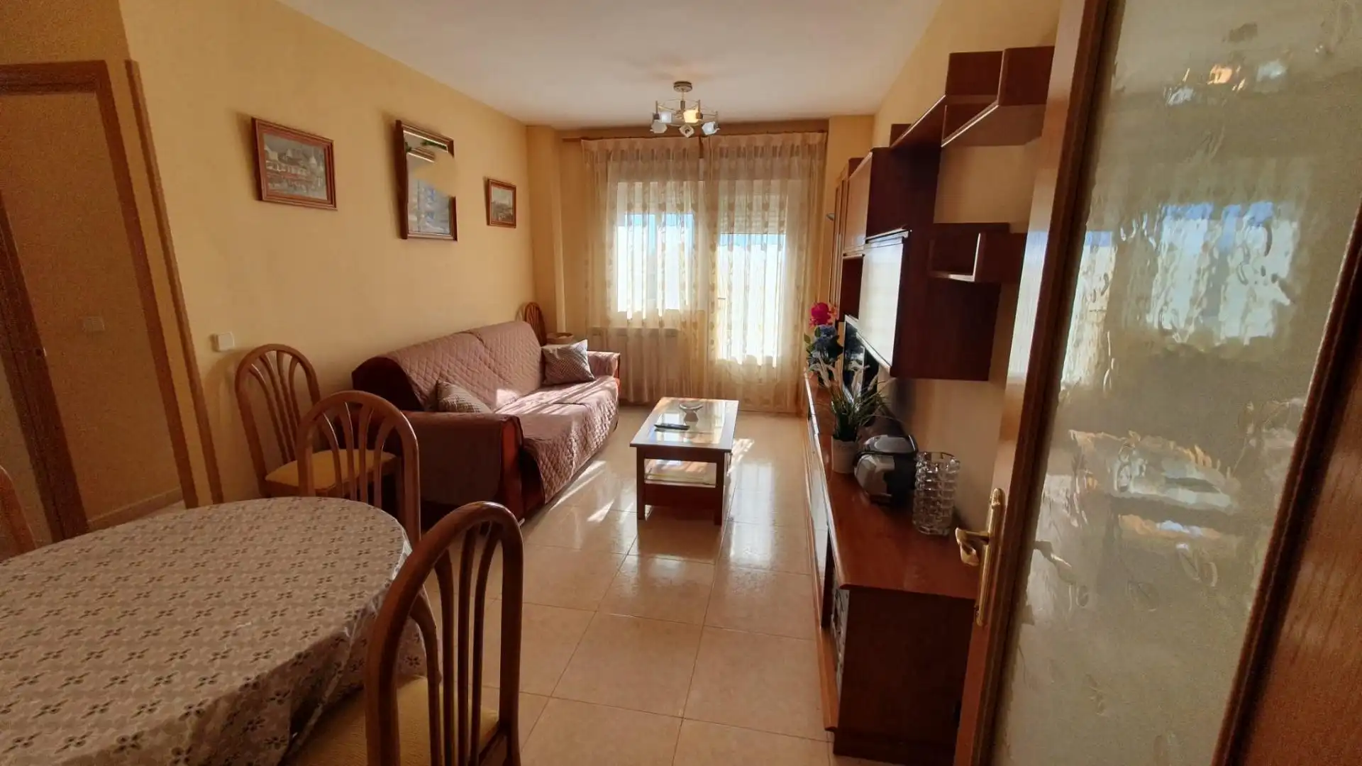 Living room of Flat for sale in Almorox  with Heating, Terrace and Storage room