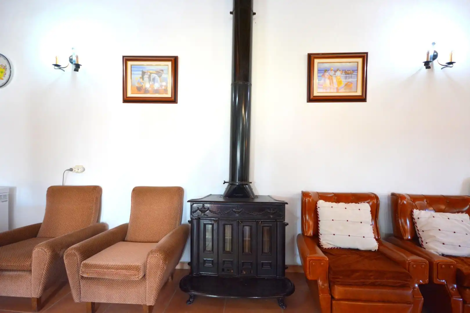Sala d'estar de Casa o xalet en venda en Marratxí amb Aire condicionat, Calefacció i Jardí privat