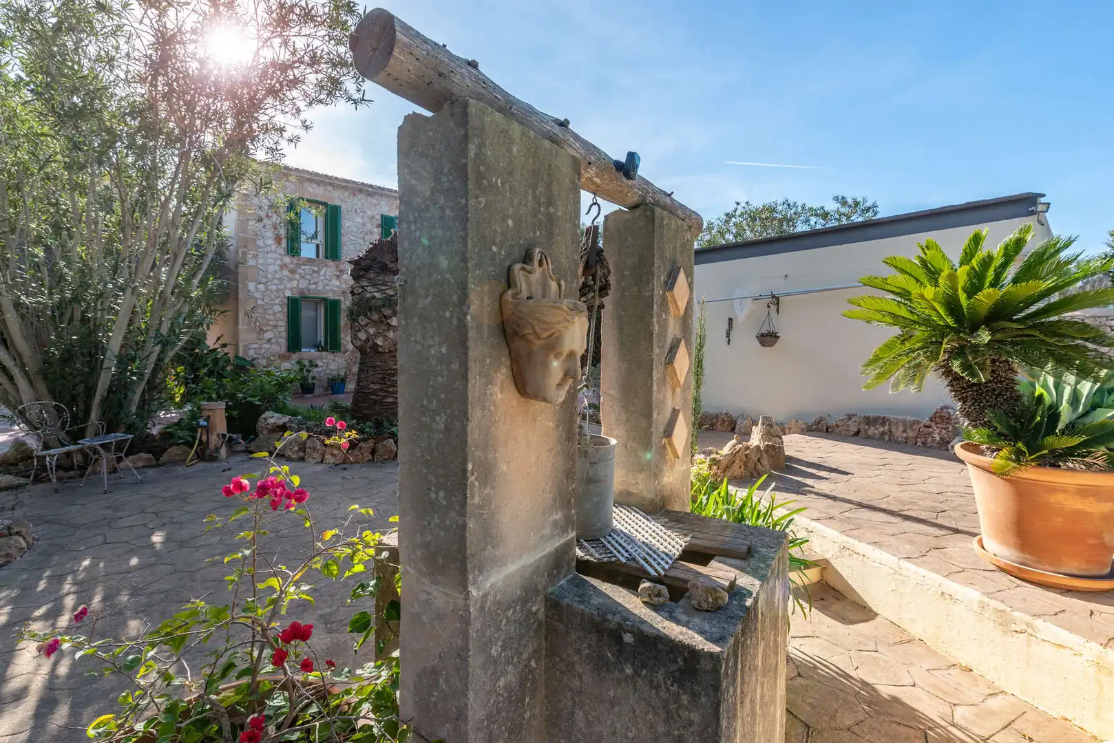 Jardí de Finca rústica de lloguer en Felanitx amb Aire condicionat, Calefacció i Terrassa