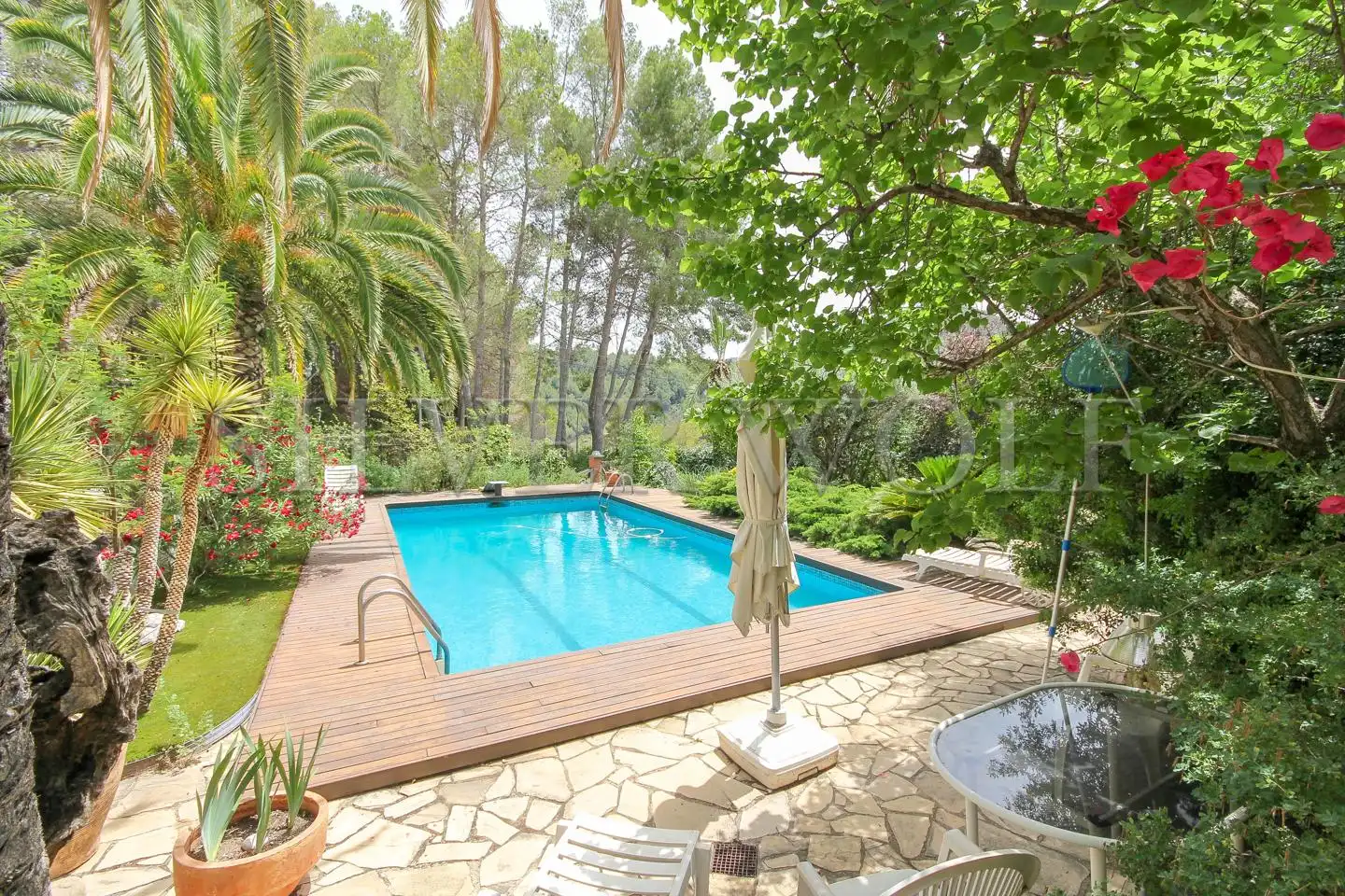 Jardín de Casa o chalet en venta en Vallirana con Calefacción, Jardín privado y Terraza