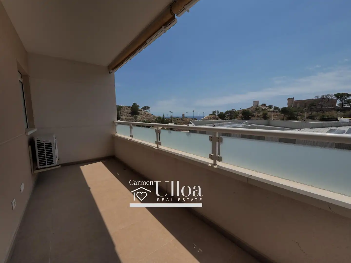 Terraza de Apartamento en venta en Villajoyosa / La Vila Joiosa con Aire acondicionado, Jardín privado y Terraza