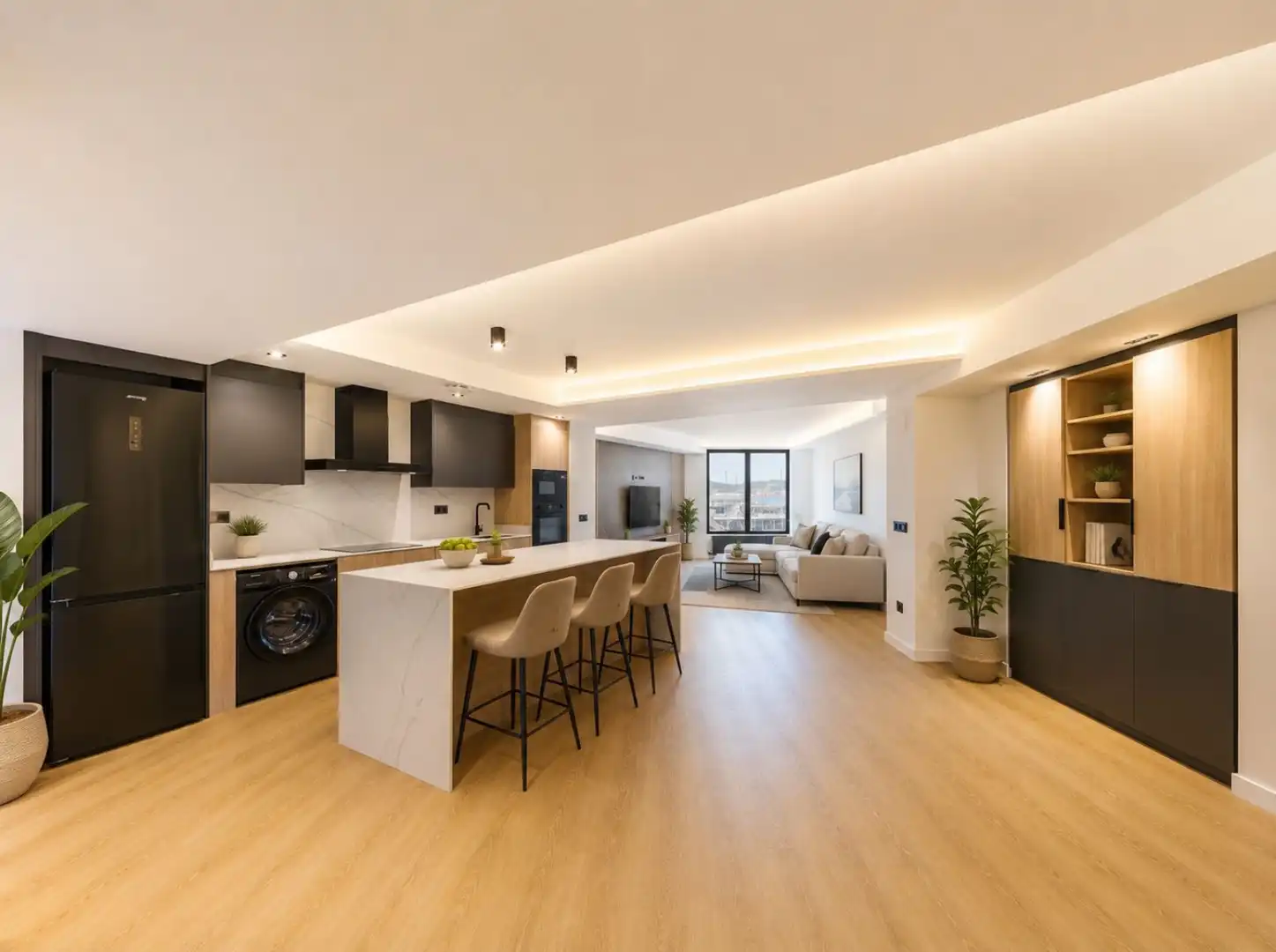 Küche von Wohnung zum Verkauf in Gijón  mit Heizung