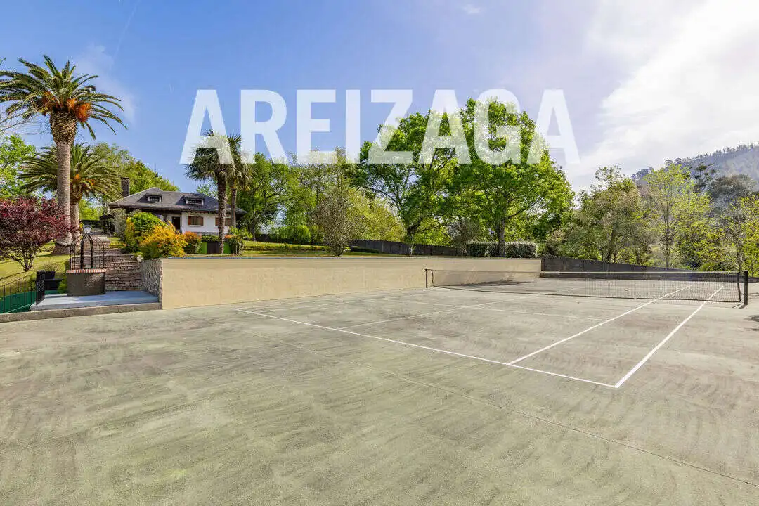 Vista exterior de Casa o chalet en venta en Errenteria con Calefacción, Terraza y Piscina
