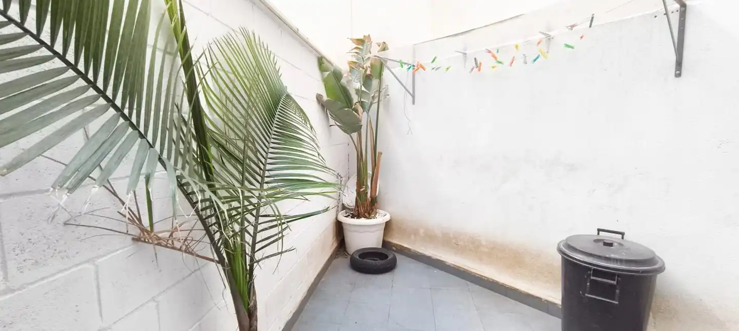 Terrasse von Wohnung zum Verkauf in Garrucha mit Klimaanlage, Terrasse und Abstellraum