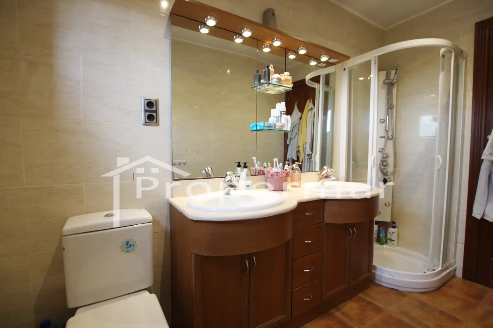Bathroom of Houses for sale in Cànoves I Samalús  with Heating, Private garden and Terrace