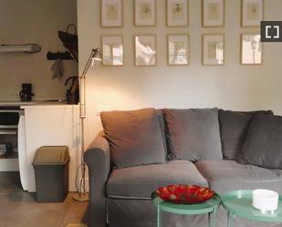 Living room of Flat to rent in  Madrid Capital  with Air Conditioner, Heating and Internet