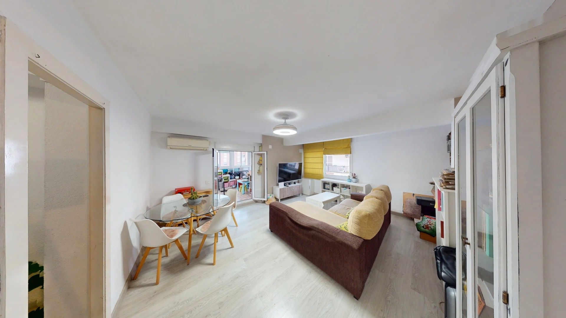 Living room of Attic for sale in Alicante / Alacant  with Air Conditioner, Terrace and Furnished
