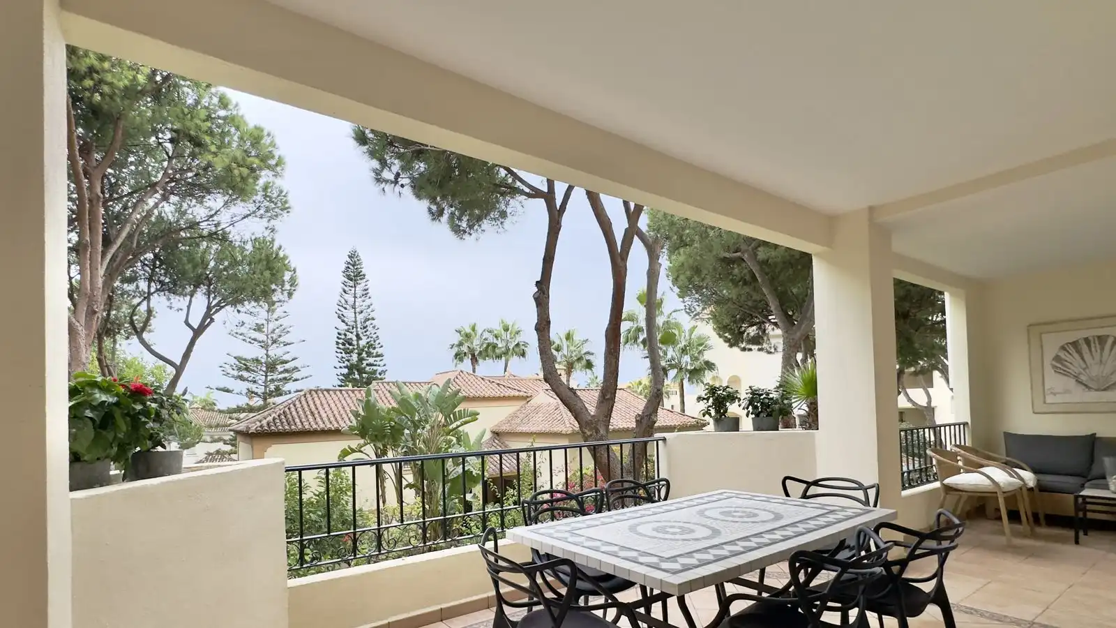 Terrace of Apartments for sale in Marbella  with Air Conditioner, Storage room and Furnished
