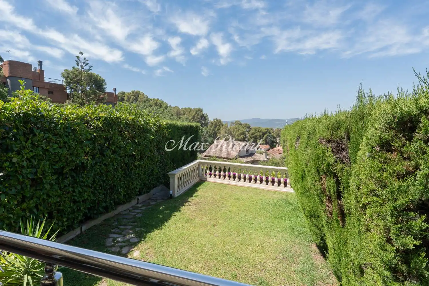 Garden of Houses for rent in Sant Just Desvern  with Air Conditioner, Heating and Terrace