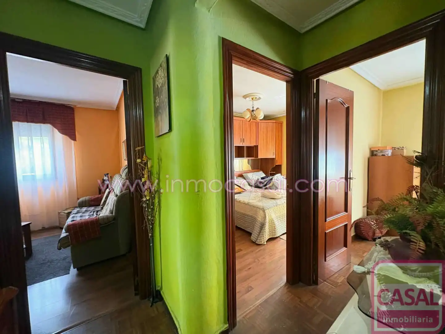 Schlafzimmer von Haus oder Chalet zum Verkauf in Mieres (Asturias) mit Heizung, Terrasse und Möbliert
