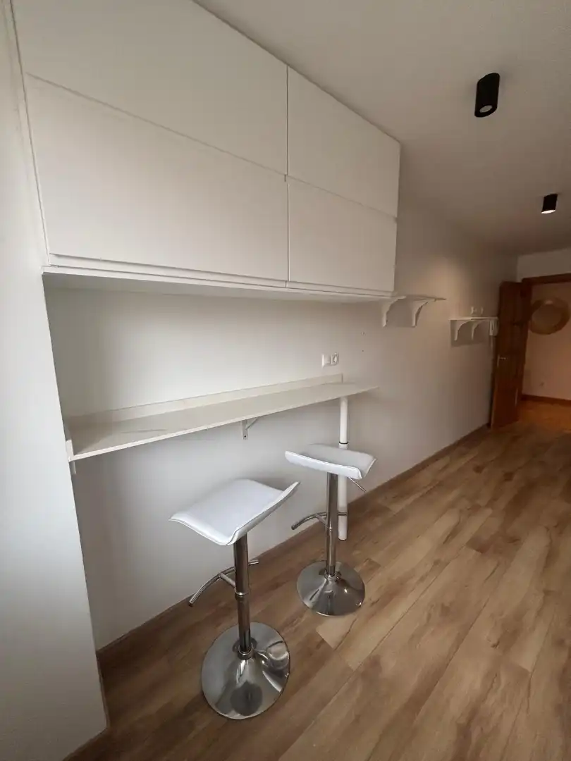 Kitchen of Flat for rent in Oviedo   with Air Conditioner, Heating and Parquet flooring
