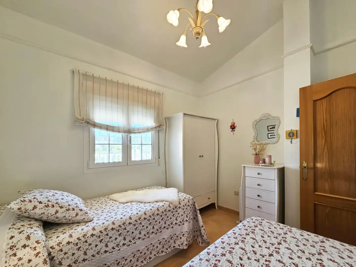 Bedroom of Houses for sale in Santa Pola  with Air Conditioner, Private garden and Terrace