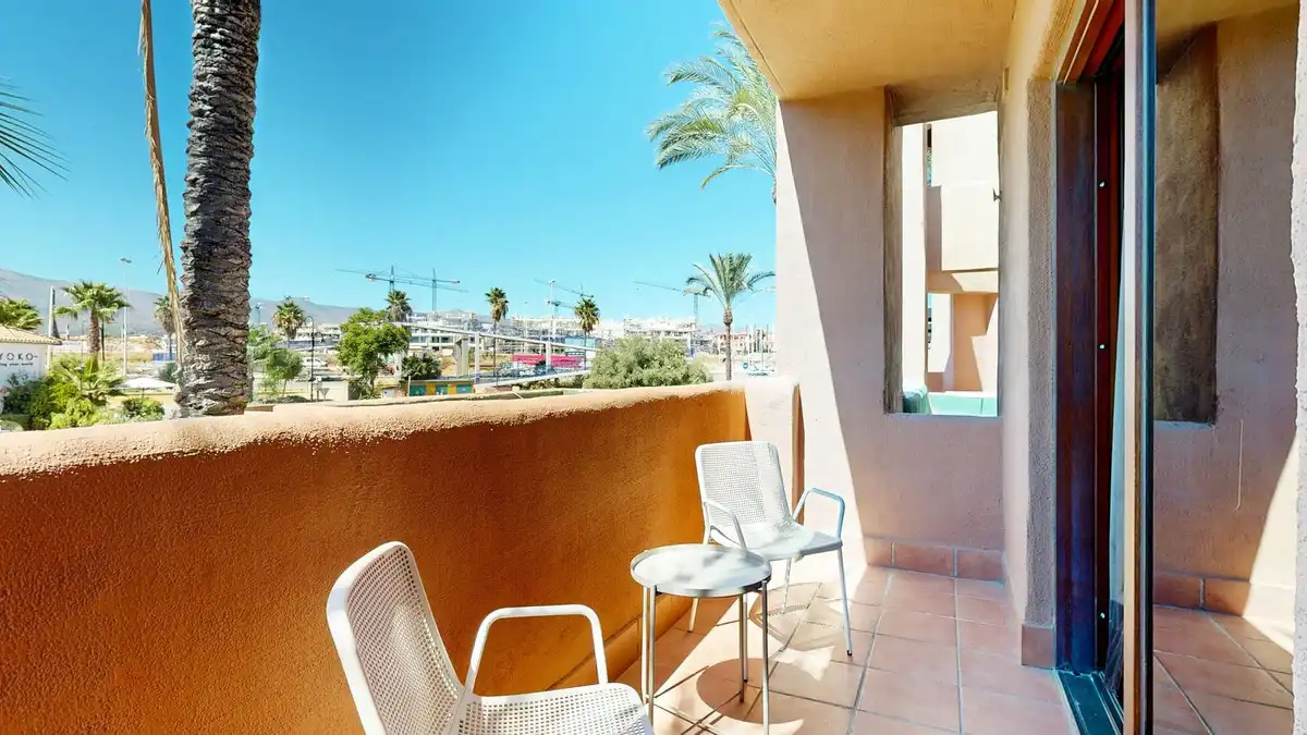 Terrace of Flat for sale in Estepona  with Air Conditioner, Heating and Terrace