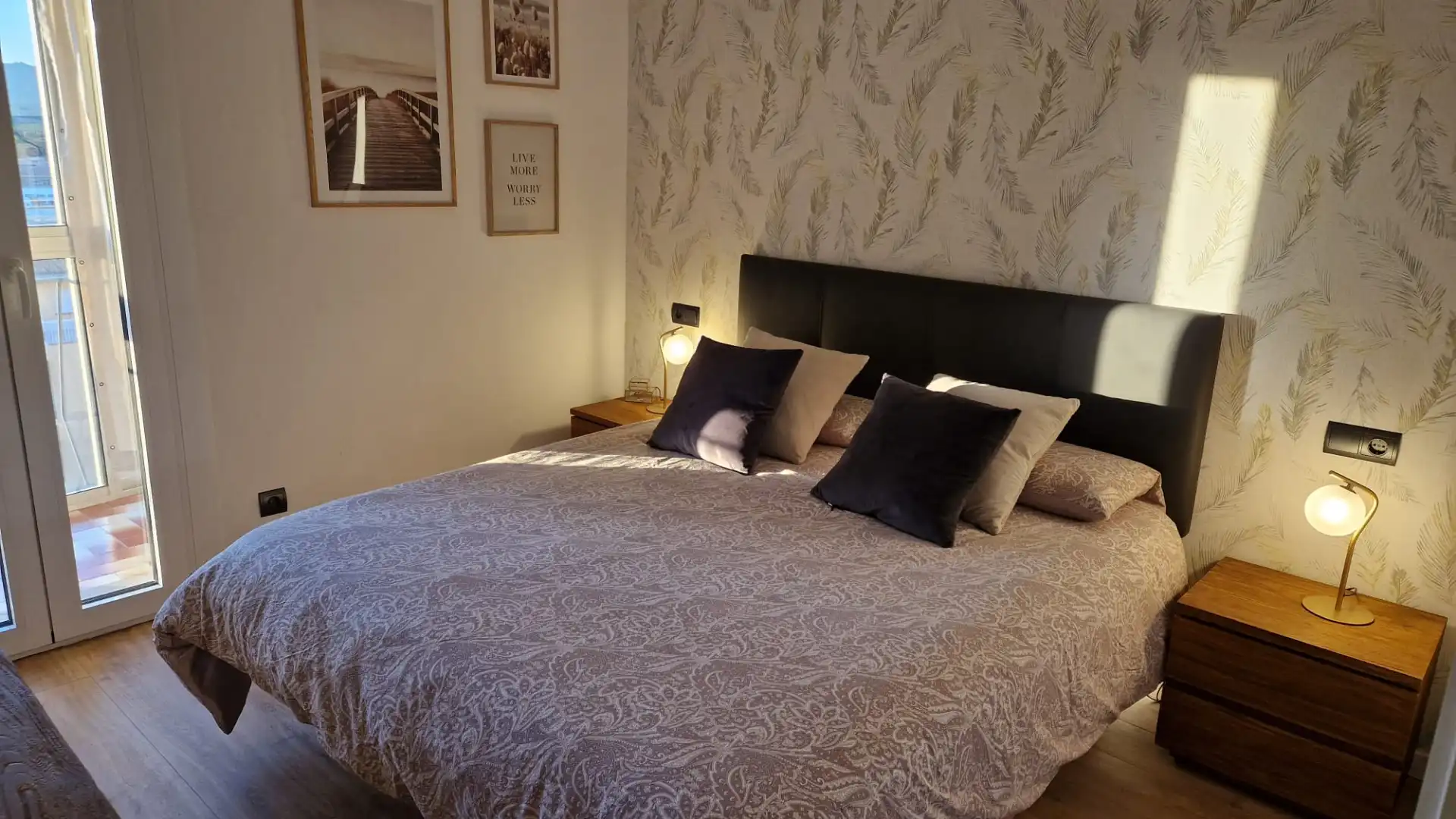 Dormitori de Apartament de lloguer en Calonge i Sant Antoni amb Moblat
