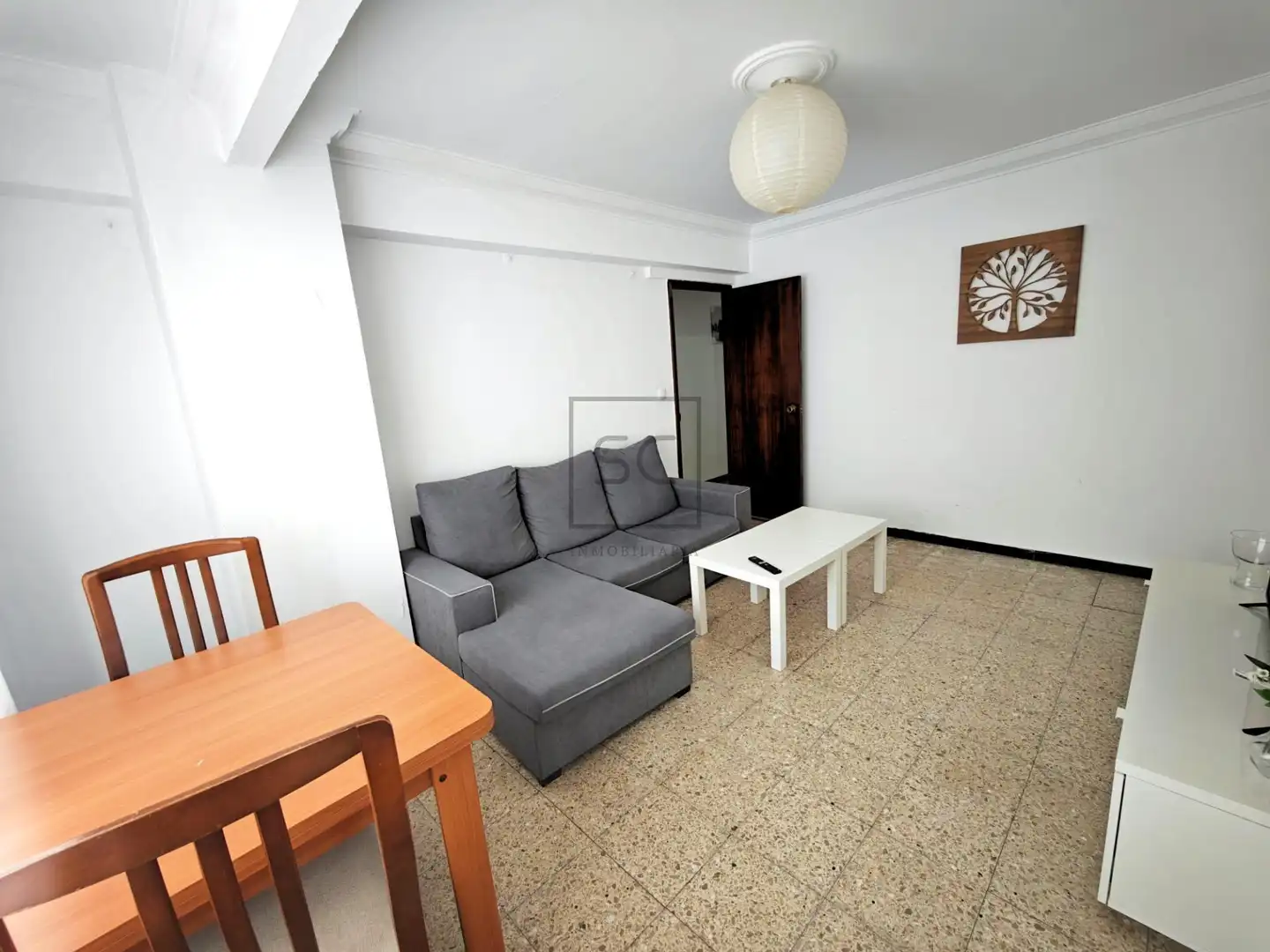 Sala de estar de Piso de alquiler en Ferrol con Amueblado y Alarma