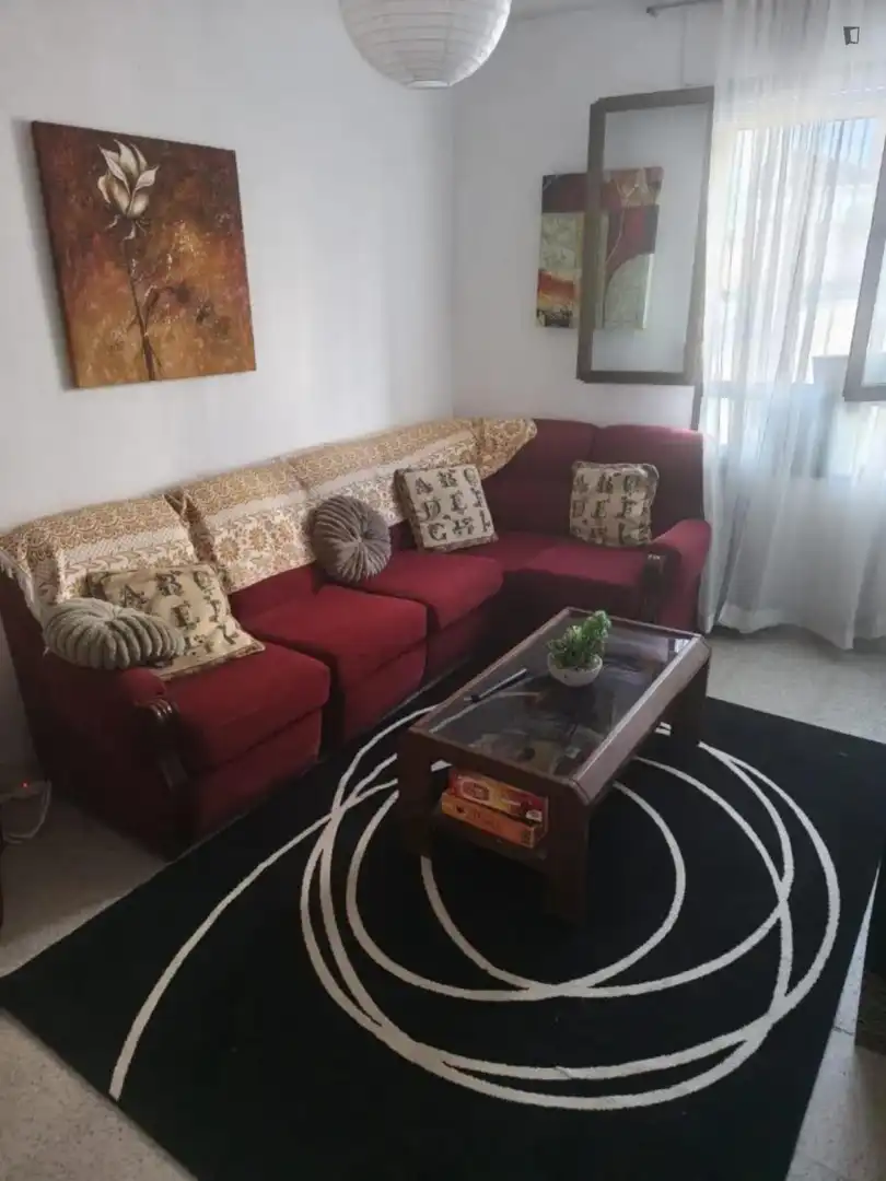 Sala de estar de Casa o chalet para compartir en A Pobra de Trives  con Calefacción, Amueblado y Horno