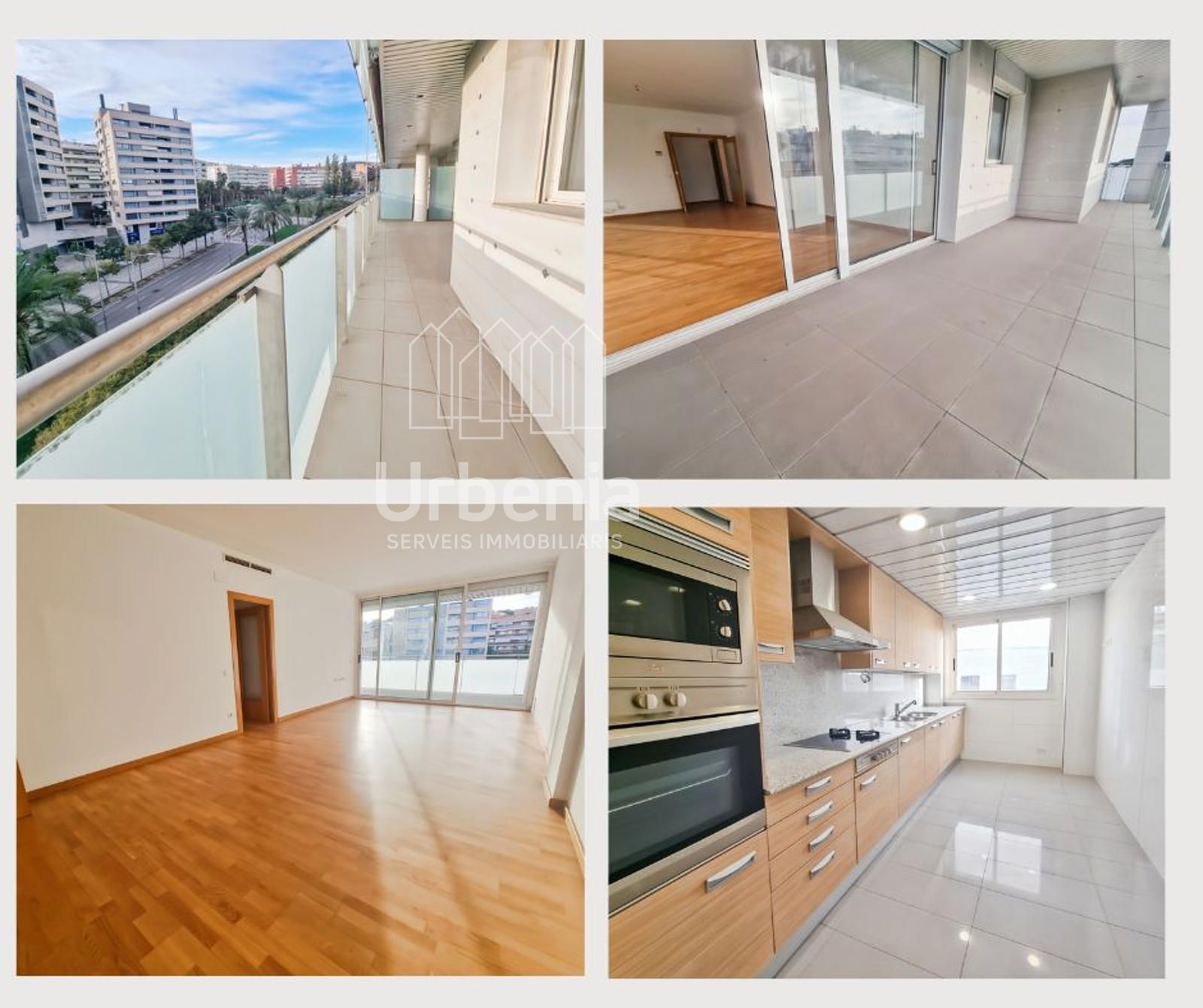 Exterior view of Flat for sale in Mataró  with Air Conditioner, Heating and Terrace
