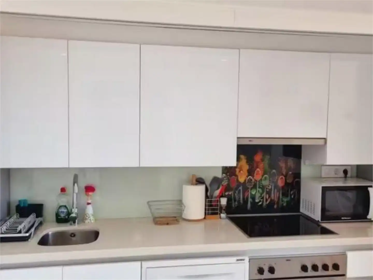 Kitchen of Apartments for rent in  Valencia Capital  with Air Conditioner