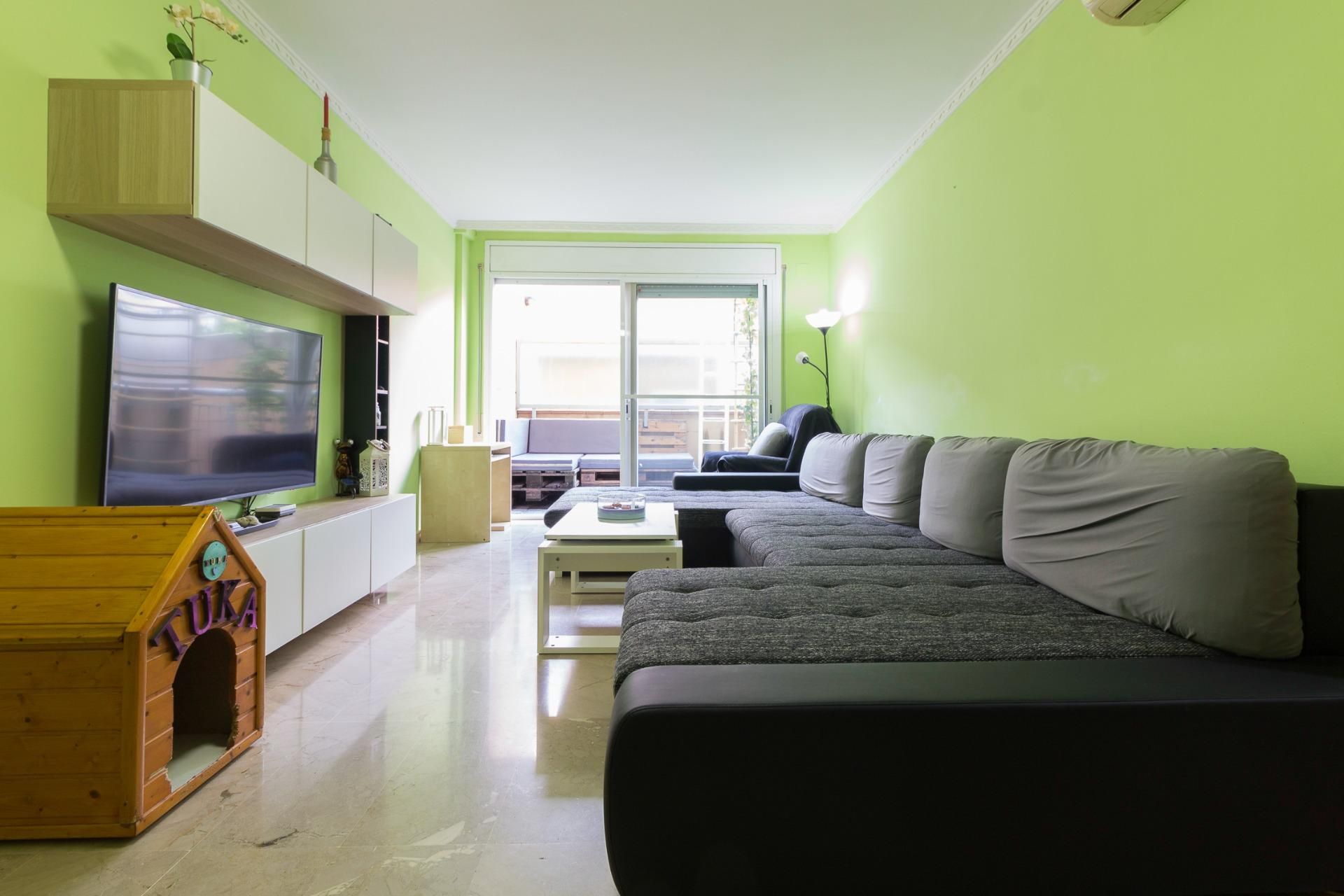 Living room of Flat for sale in Viladecans  with Air Conditioner, Heating and Terrace