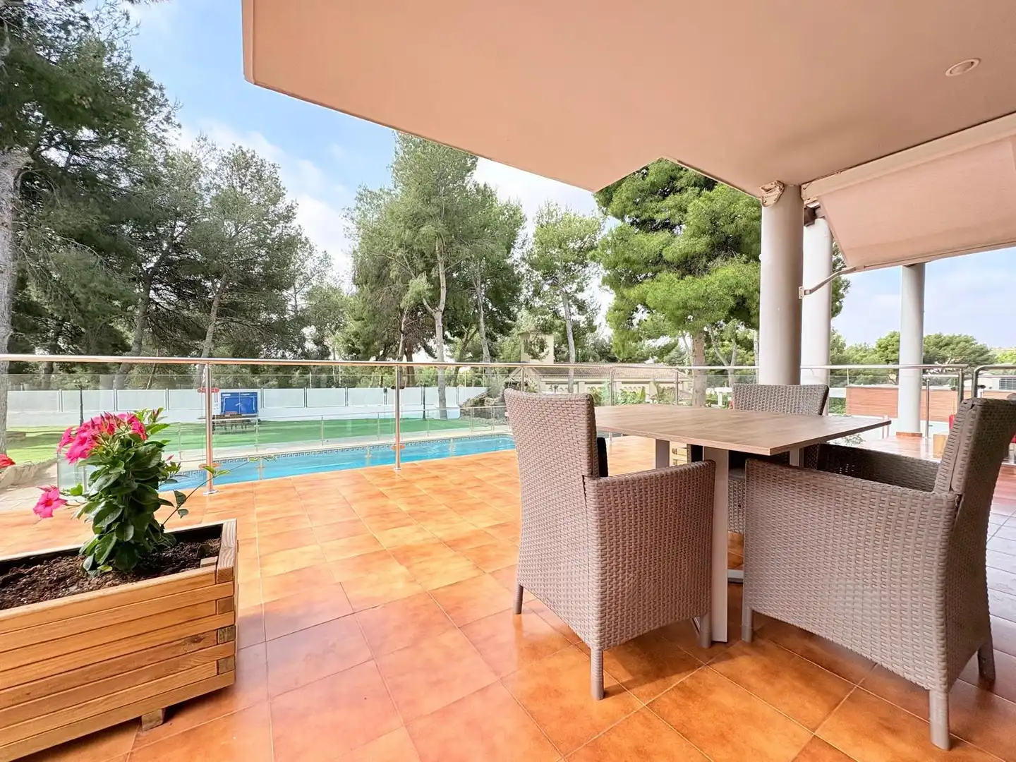 Terraza de Casa o chalet en venta en Alfinach - Los Monasterios