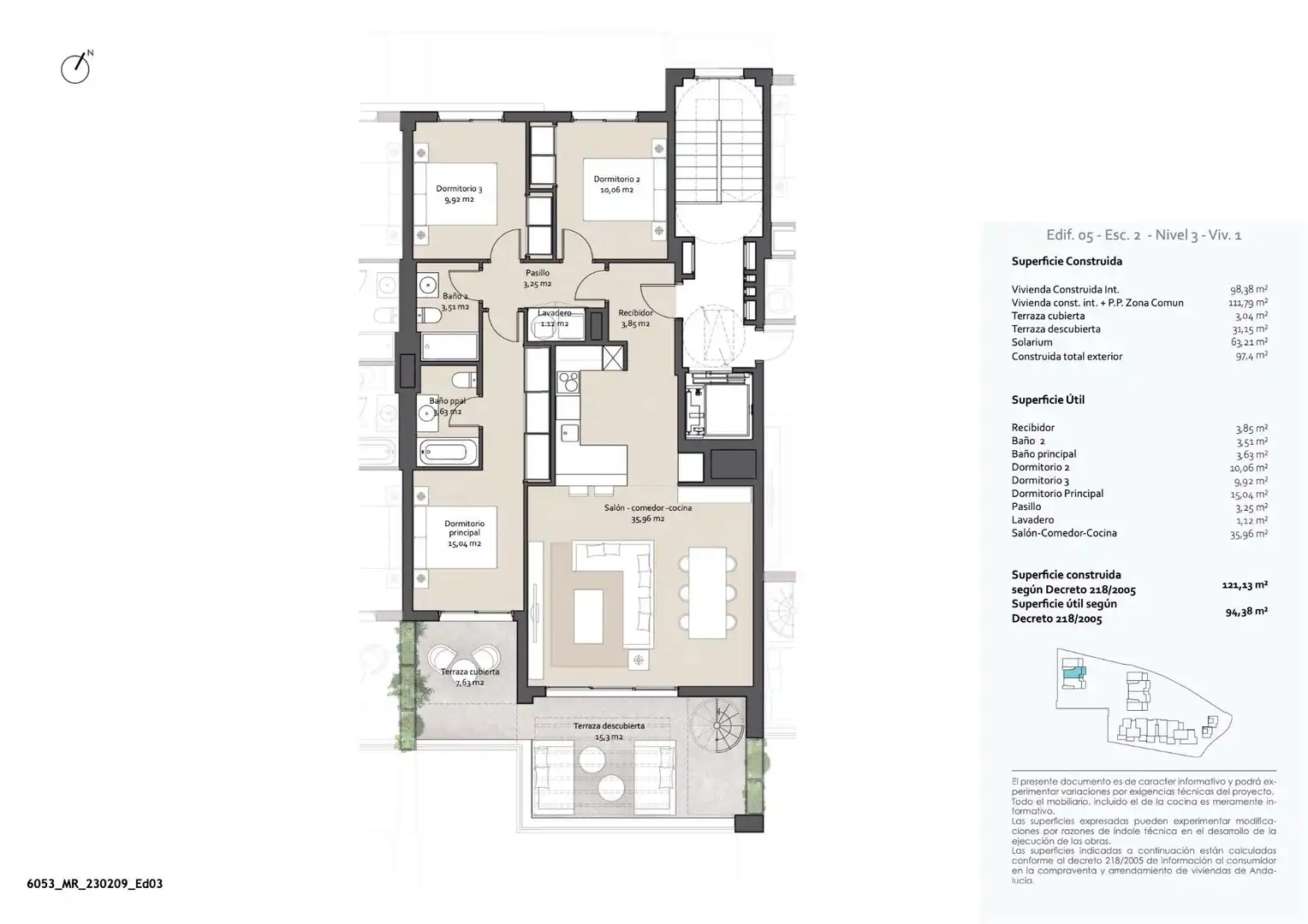 Ático con terraza en venta en Montealto - Monterrey, imagen 13