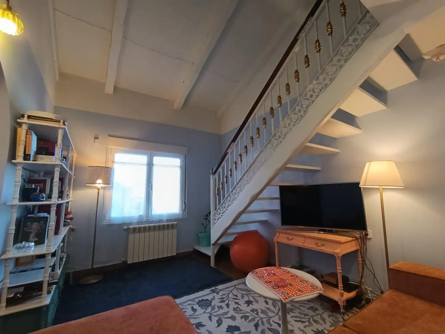Sala de estar de Casa o chalet en venta en Avilés con Terraza, Trastero y Amueblado