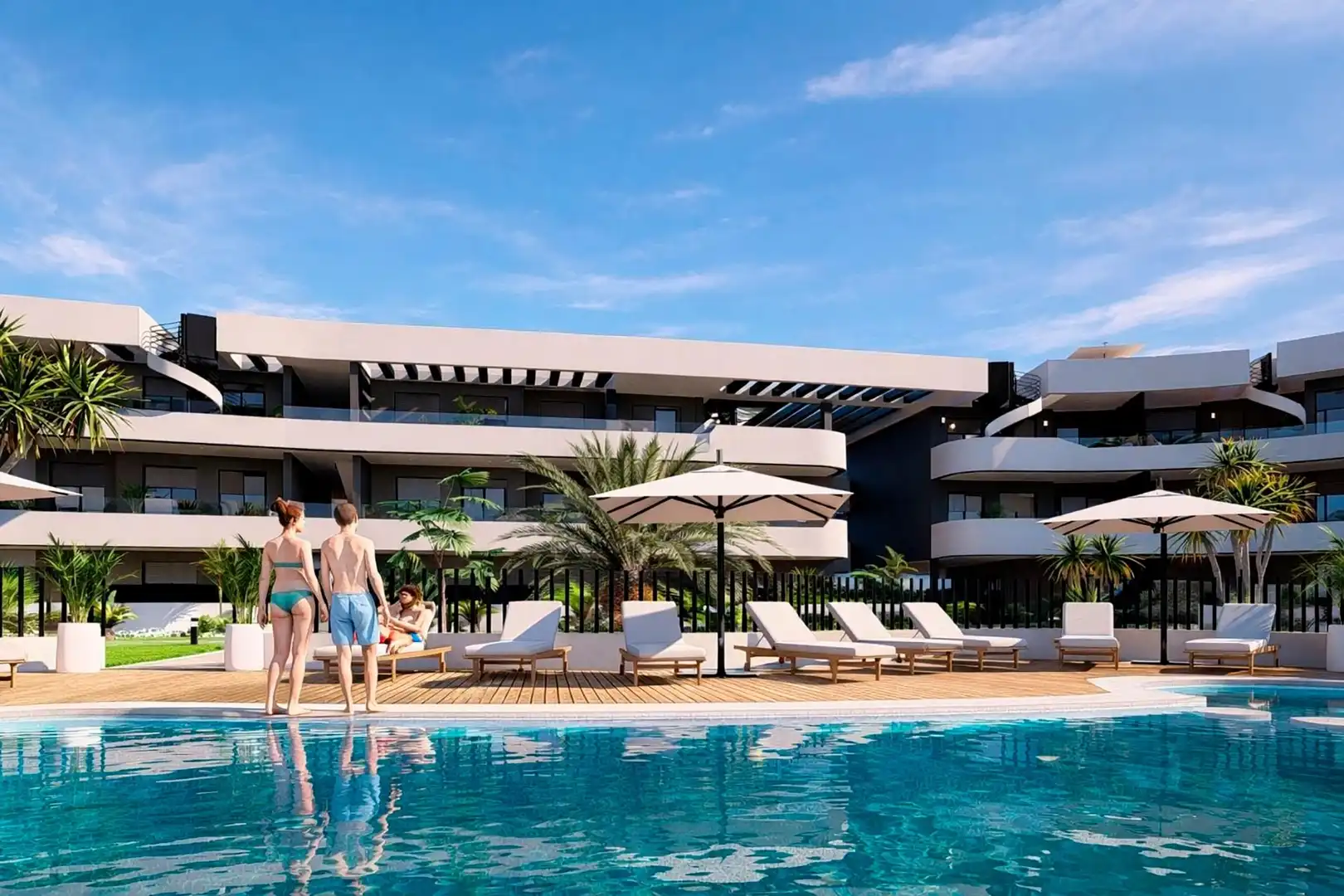 Apartament amb piscina en venda a Las Lomas de Rame - Bahía Bella, imagen 2