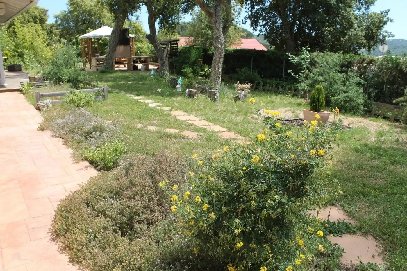Jardí de Casa o xalet en venda en Vallgorguina amb Calefacció, Jardí privat i Terrassa