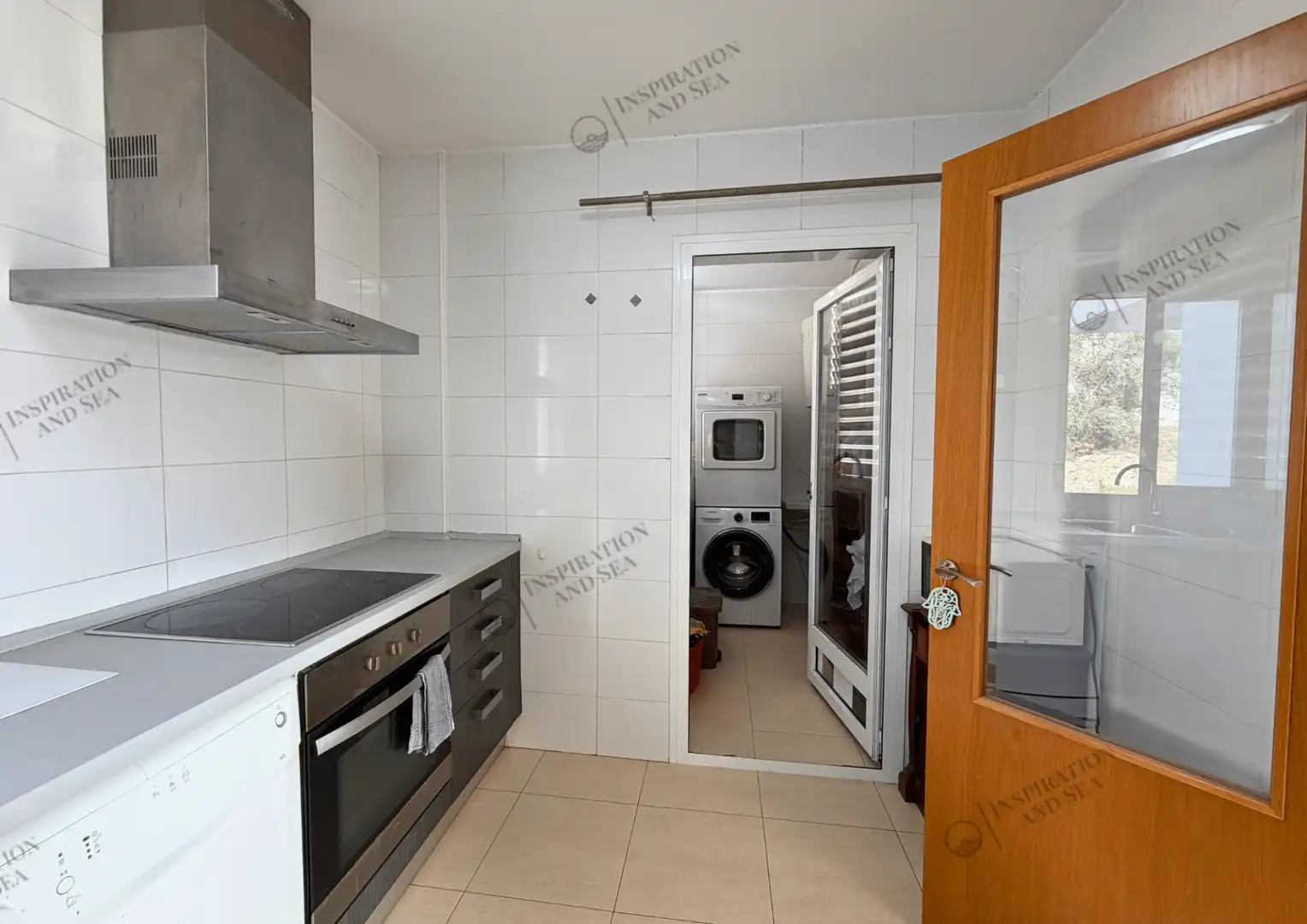 Küche von Wohnung zum Verkauf in Eivissa mit Klimaanlage, Terrasse und Möbliert
