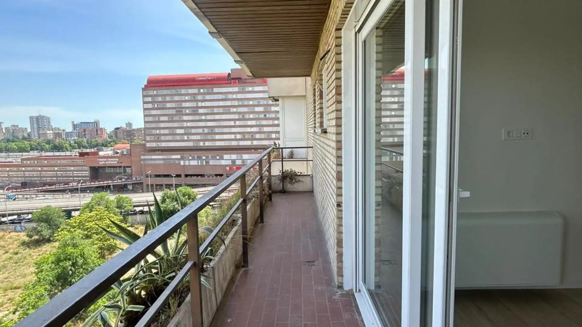 Terraza de Piso de alquiler en Madrid con Calefacción, Jardín privado y Terraza