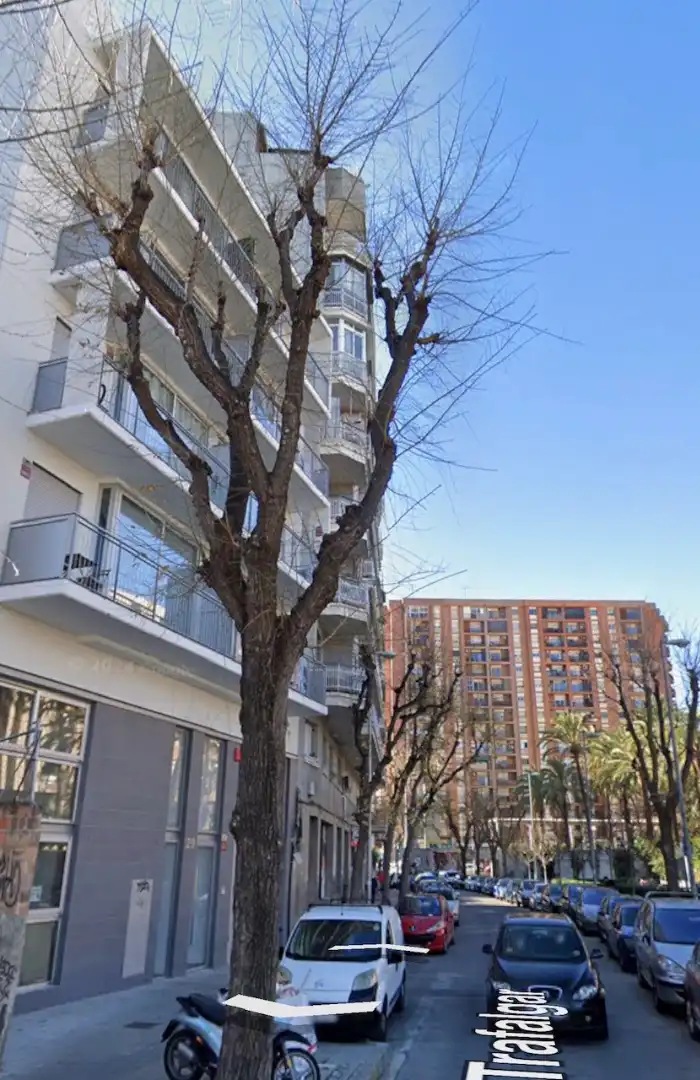 Außenansicht von Dachboden zum Verkauf in Badalona mit Klimaanlage, Heizung und Terrasse