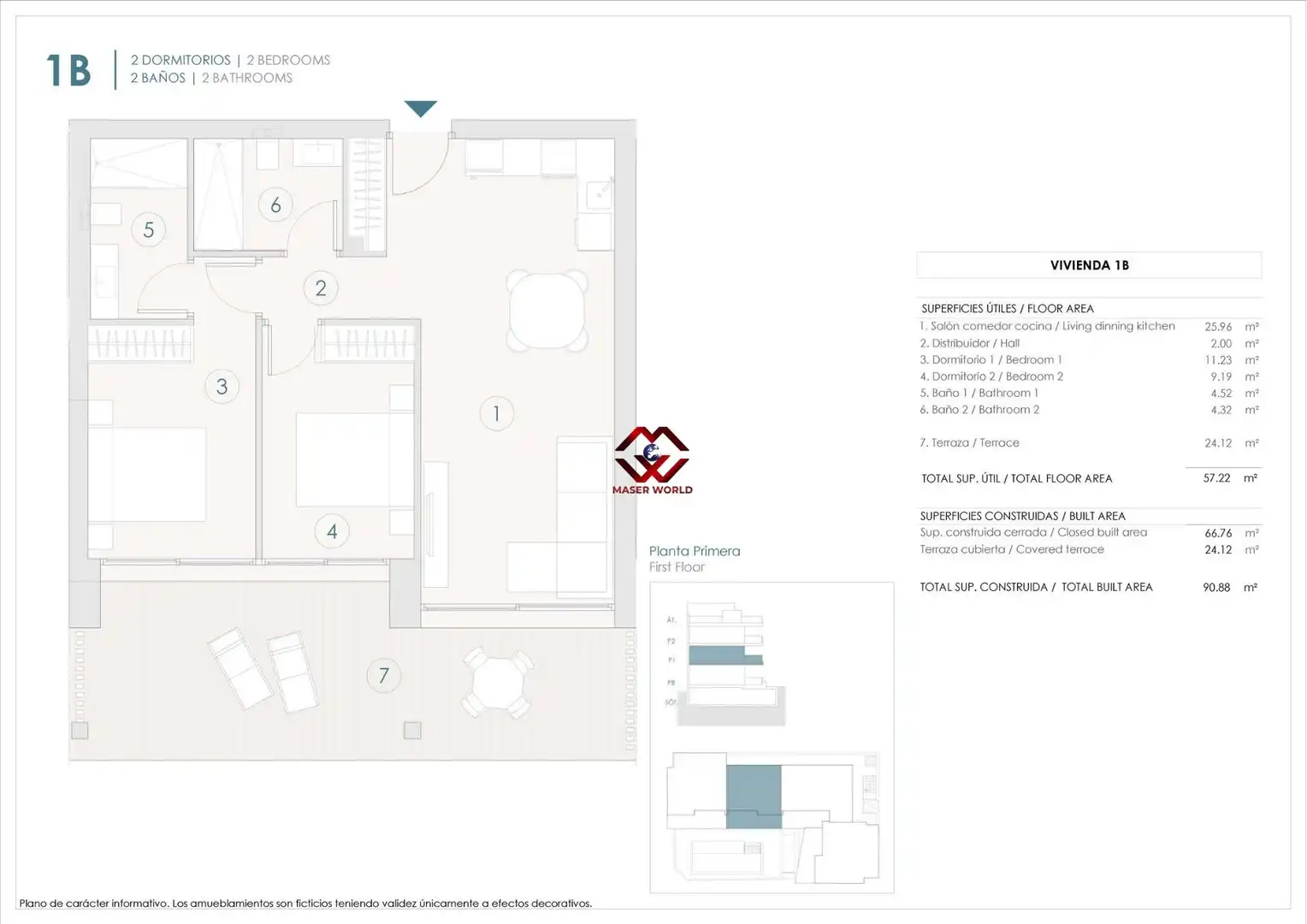 Mini appartamento con piscina in vendita a Benijófar, imagen 6
