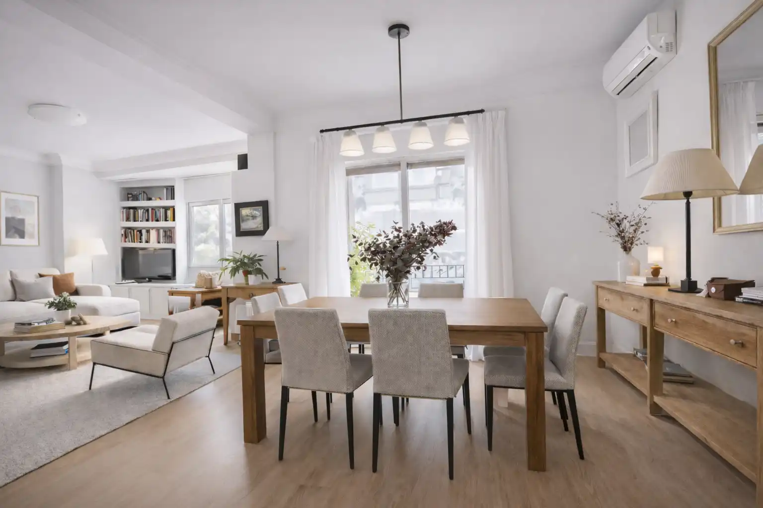 Dining room of Flat for sale in Madrid  with Air Conditioner, Heating and Terrace
