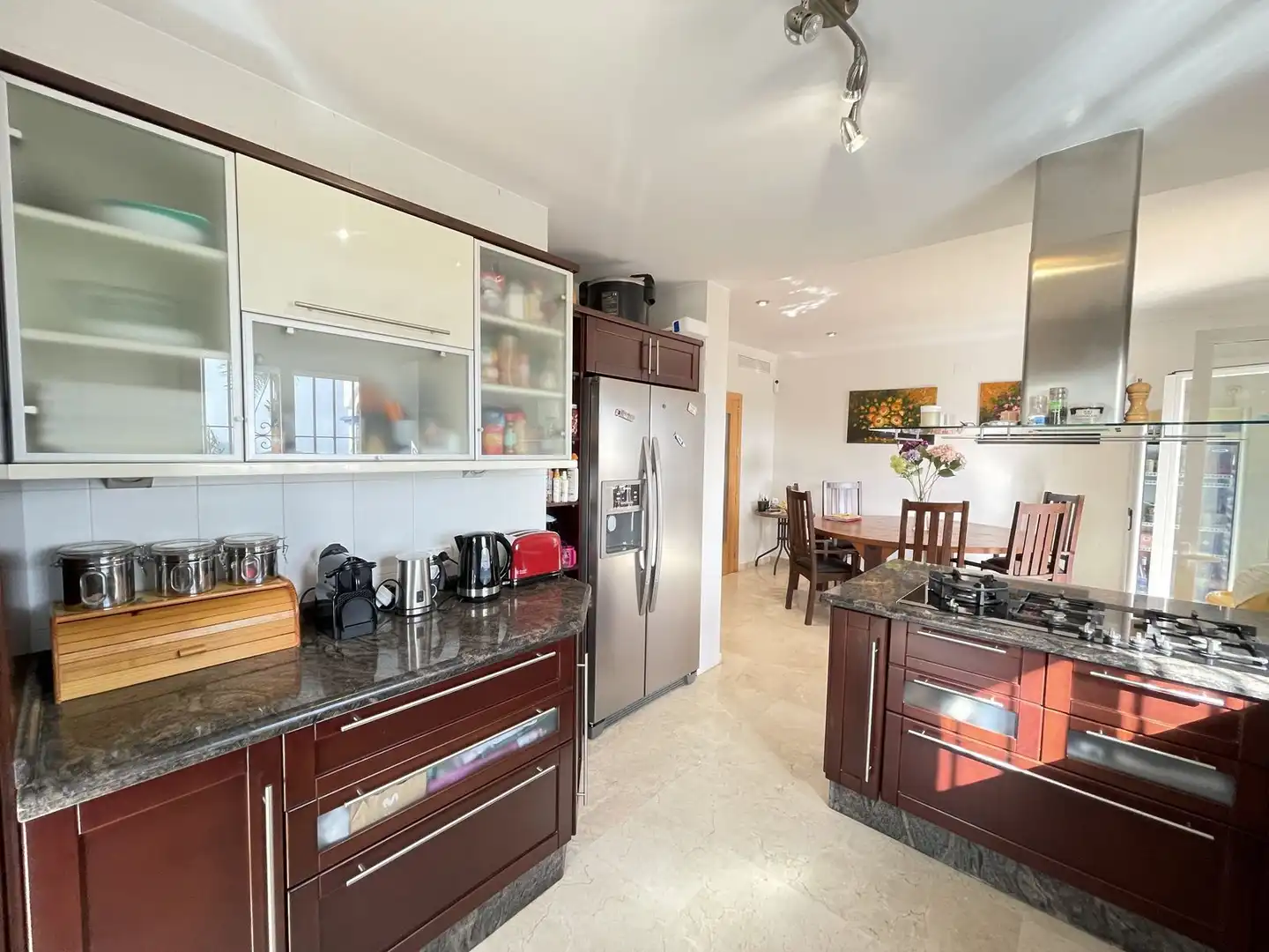 Kitchen of Houses for sale in Estepona  with Air Conditioner, Private garden and Terrace