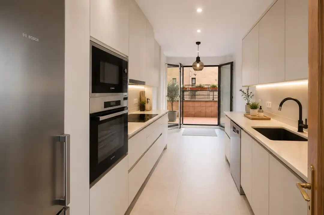 Cocina de Piso en venta en Donostia - San Sebastián  con Calefacción, Terraza y Trastero