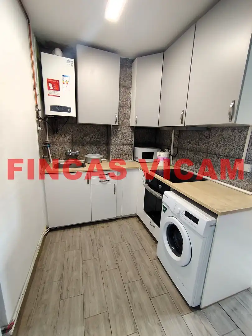 Kitchen of Flat for sale in Huesca  with Heating, Furnished and Oven