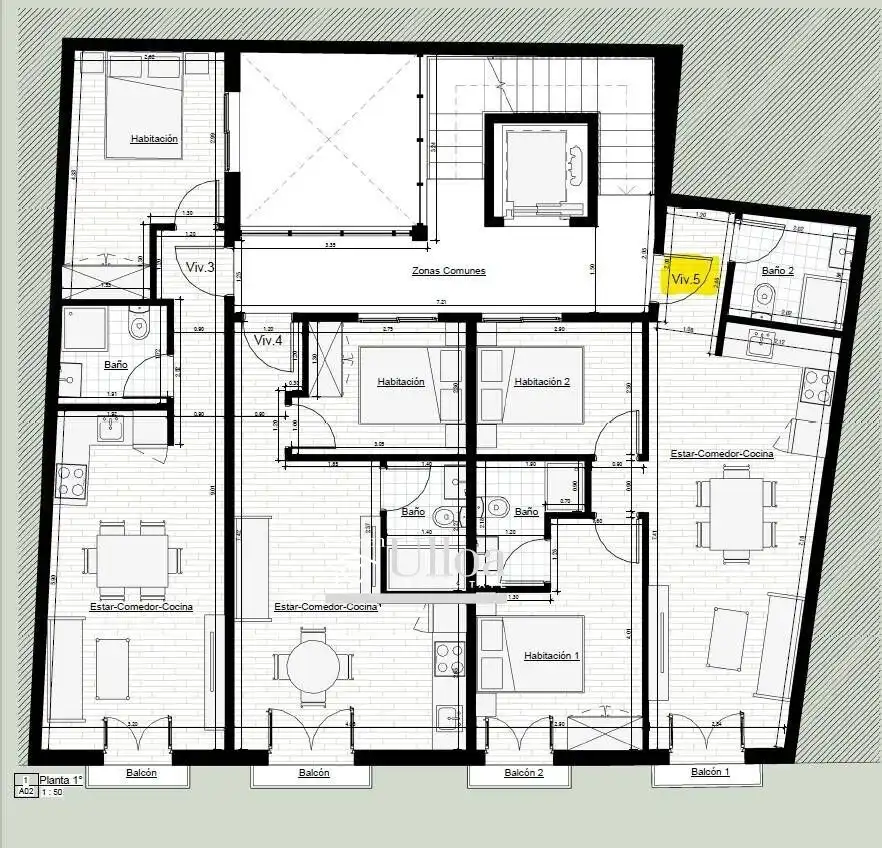 Apartament amb terrassa en venda a Platja de Vila Joiosa, imagen 13