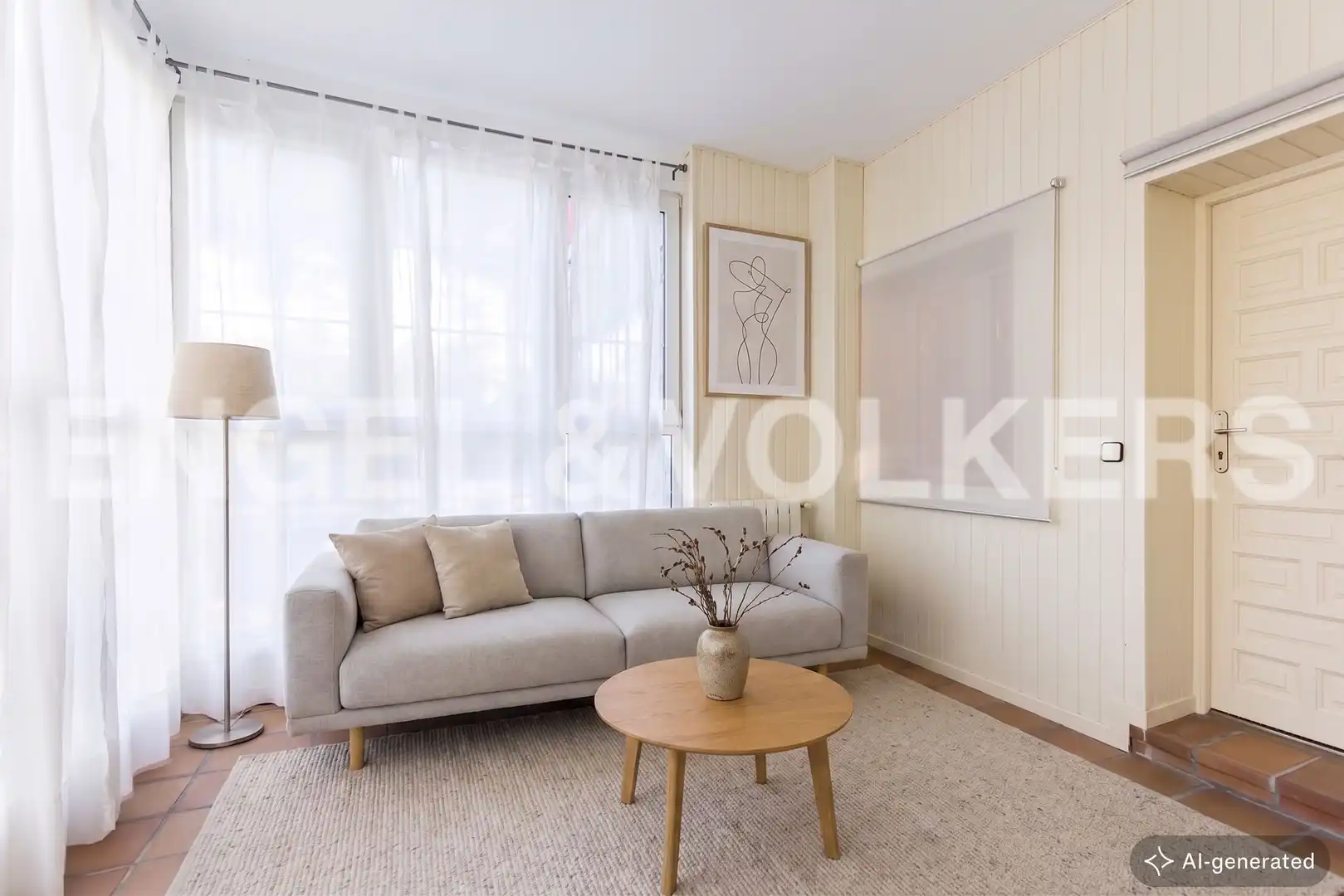 Living room of Houses for sale in Collado Villalba  with Air Conditioner, Heating and Private garden