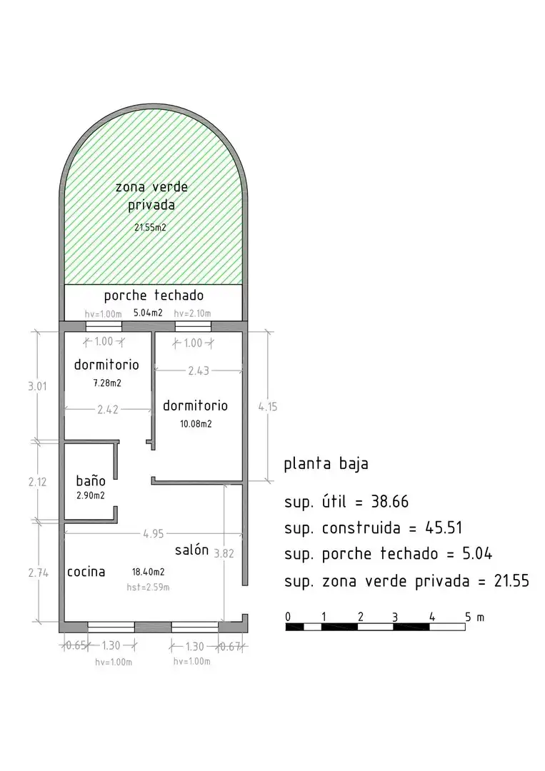 Apartament en venda a La Barrosa