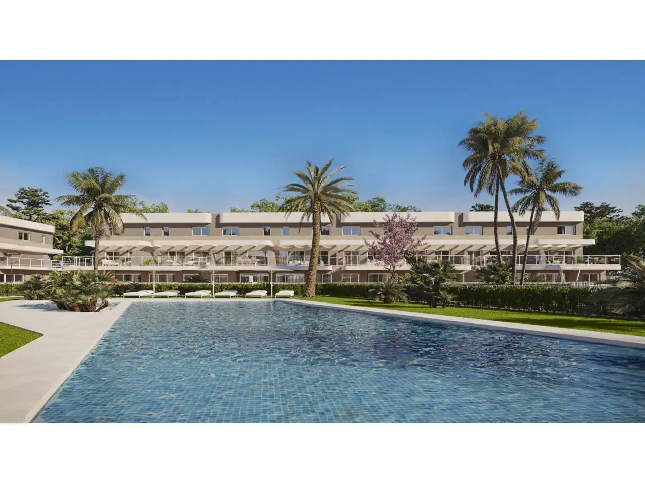 Piscina de Apartamento en venta en Monforte del Cid con Aire acondicionado, Jardín privado y Terraza