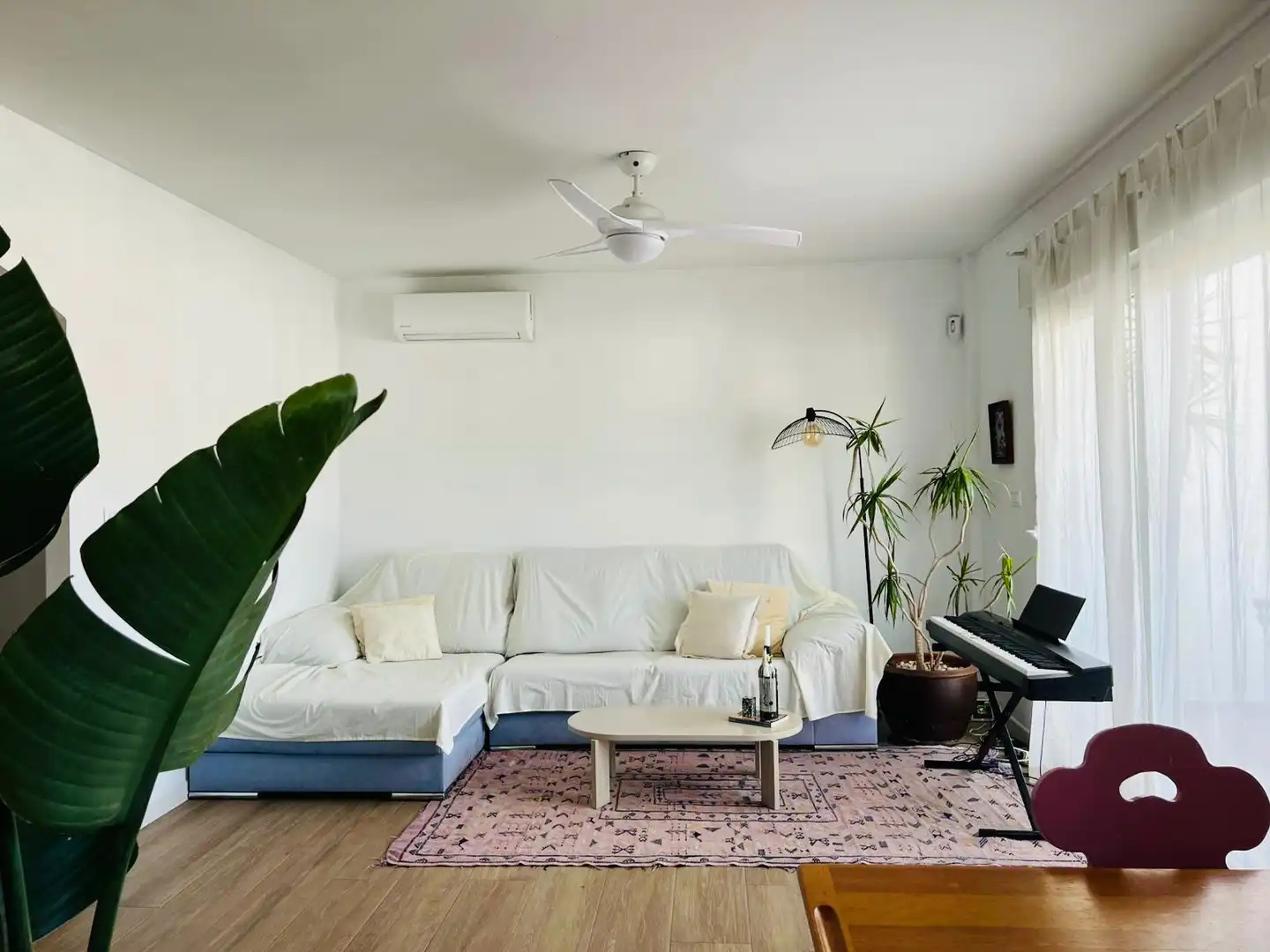 Living room of Apartments for rent in Dénia  with Air Conditioner, Heating and Terrace